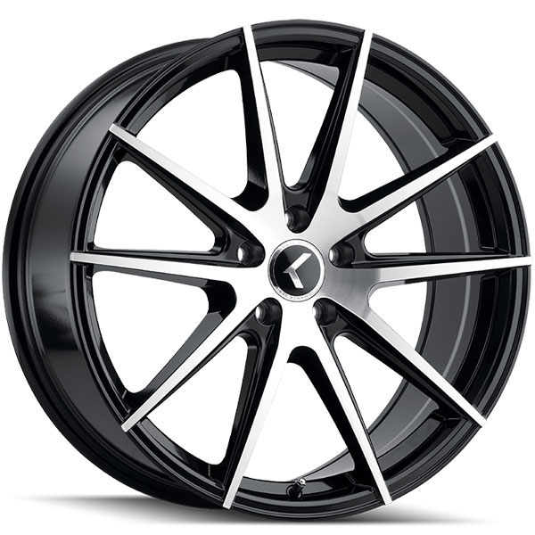 Kraze 193 Turismo Gloss Black with Machined Face